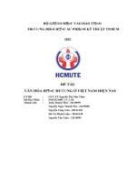 Văn hóa học đường ở việt nam hiện nay