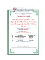 Quan điểm của chủ nghĩa mác – lênin về giai cấp công nhân và liên hệ với thực trạng phát triển của giai cấp công nhân ở việt nam hiện nay