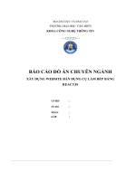 Xây dựng website bán dụng cụ làm bếp bằng reactjs