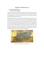 Tìm hiểu về dinh độc lập