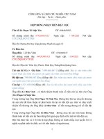 19  hợp đồng đặt cọc mua bán