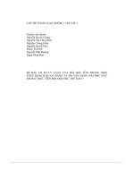 Cơ Sở Lý Luận Của Bài Học Tôn Trọng Hiện Thực Khách Quan. Đảng Ta Đã Vận Dụng Bài Học Này Trong Thực Tiễn Đổi Mới Như Thế Nào.pdf