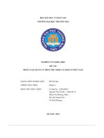 Nghiên cứu khoa học pháp luật quản lý thuế thu nhập cá nhân ở việt nam