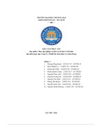 Báo cáo thực tập nghiệp vụ dịch vụ du lịch và lữ hành tại công ty tnhh du lịch dịch vụ tiên phong