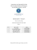 Buổi thảo luận lần 3 – chương iv bộ môn luật lao động