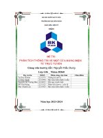 Đề tài phân tích thông tin về một cửa hàng điện tử trực tuyến