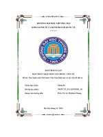 Bài thảo luận  thu ngân sách nhà nước việt nam hiện nay và các vấn đề đặt ra