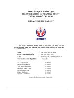 Tư tưởng hồ chí minh về sinh viên  vận dụng vào việc rèn luyện phát triển bản thân của sinh viên trường đại học sư phạm kỹ thuật tphcm hiện nay