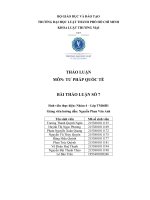 Theo pháp luật việt nam, quyền sở hữu và quyền khác đối với động sản đang trên đường vận chuyển luôn được điều chỉnh theo pháp luật của nước nơi động sản được chuyển đến