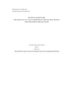 Đề tài  phân tích cung, cầu và giá cả thị trường của nước rửa tay trong giai đoạn 2018 2022