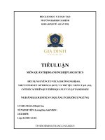 Đề tài nguyên cứu về cách công nghệ 4 0, như internet of things (iot) và trí tệu nhân tạo (ai), có thể cái thiên quy trình quản lý và vận tải kho bãi