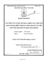 Vai trò của lược đỏ dựa trên các chuyển đạo ngoại biên trong chẩn đoán cơ chế cơn tim nhanh có qrs giãn rộng