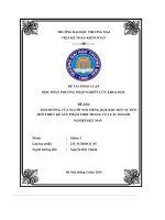 Ảnh hưởng của người nổi tiếng kol koc đến sự đổi mới thiết kế sản phẩm thời trang của các doanh nghiệp dệt may