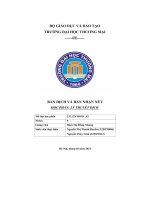 Bản dịch và bản nhận xét  lý thuyết dịch multiculturalism  diverse food, festivals and faith