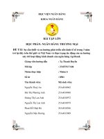 Sự cần thiết và xu hướng phát triển nền kinh tế số trong 3 năm trở lại đây trên thế giới và Việt Nam và thực trạng tác động của xu hướng này tới hoạt động kinh doanh của ngân hàng Agribank