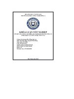 Khóa luận tốt nghiệp  nâng cao hiệu quả kinh doanh tại công ty tnhh dịch vụ công nghệ toàn cầu