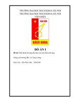 Đồ án i đề tài điều khiển độ sáng đèn dựa vào cảm biến ánh sáng