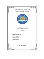 Quản trị hệ thống thông tin doanh nghiệp