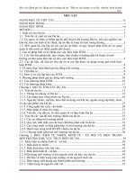 Đánh giá tác động môi trường hộ kinh doanh tẩy nhuộm vải ở hà nam