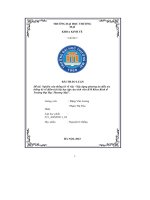 Bài thảo luận nghiên cứu thống kê về việc “xây dựng phương án điều tra thống kê về điểm tích lũy học tập của sinh viên k58 khoa kinh tế trường đại học thương mại