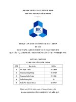 ĐỀ TÀI HIỆN TƯỢNG LỢI ÍCH NHÓM VÀ TƯ BẢN THÂN HỮU QUA CÁC VỤ ÁN KINH TẾ / THAM NHŨNG LỚN Ở VIỆT NAM HIỆN NAY