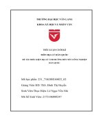 Tiểu luận cuối kì môn địa lý hàn quốc đề tài điều kiện địa lý ảnh hưởng đến nền công nghiệp hàn quốc