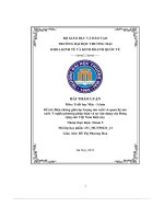 Biện chứng giữa lực lượng sản xuất và quan hệ sản xuất  ý nghĩa phương pháp luận và sự vận dụng của đảng cộng sản việt nam hiện nay