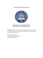 Phân Tích Và Đánh Giá Cường Độ Cạnh Tranh Trong Ngành Bán Lẻ Việt Nam Thông Qua Mô Hình Các Lực Lượng Điều Tiết Cạnh Tranh Của M.porter Có Thể Được Tổ Chức..pdf