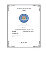 Bài thảo luận nhập môn tài chính tiền tệ đề tài doanh nghiệp trốn thuế như thế nào