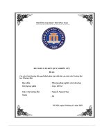 Bản báo cáo kết quả nghiên cứu   các yếu tố ảnh hưởng đến quyết định phân loại chất thải của sinh viên trường đại học thương mại