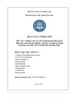 Bài Thảo Luận Nhóm  Nghiên Cứu Các Yếu Tố Ảnh Hưởng Đến Quyết Định Lựa Chọn Chuyên Ngành Logistics Và Quản Lý Chuỗi Cung Ứng Của Sinh Viên Trường Đh Thương Mại.pdf