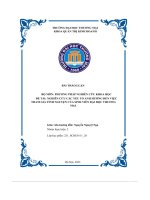 Phương pháp nghiên cứu khoa học đề tài  nghiên cứu các yếu tố ảnh hưởng đến việc tham gia tình nguyện của sinh viên đại học thương mại