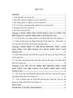 Phương thức lãnh đạo công tác đối ngoại của đảng nhân dân cách mạng lào   một số vấn đề lý luận và thực tiễn