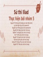 Tiểu luận sử thi iliad  người anh hùng achilles (asin)