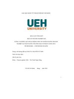 (Tiểu luận) nâng cao hiệu quả hoạt động cho vay khách hàng doanhnghiệp tại ngân hàng thương mại cổ phần xăng dầupetrolimex – chi nhánh sài gòn