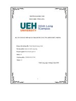 (Tiểu luận) dự án cuối kỳ môn quản trị chuỗi cung ứng (hình thức nhóm) đề tài samsung