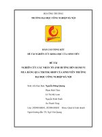 NGHIÊN CỨU CÁC NHÂN TỐ ẢNH HƯỞNG ĐẾN HÀNH VI  MUA HÀNG QUA TIKTOK SHOP CỦA SINH VIÊN TRƯỜNG   ĐẠI HỌC CÔNG NGHIỆP HÀ NỘI