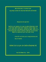 tóm tắt: Impacts of sexual harassment in the workplace on job burnout and labour turnover, moderated by psychological empowerment: Evidence from the hospitality industry of Vietnam