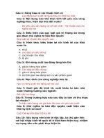 ĐỀ THI HẾT MÔN KTCT_TLU