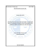 Luận văn thạc sĩ Luật học: Bảo hộ quyền liên quan theo quy định của Hiệp định Đối tác Toàn diện và Tiến bộ xuyên Thái Bình Dương (CPTPP) và những vấn đề đặt ra cho Việt Nam