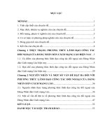 Phương thức lãnh đạo công tác đối ngoại của đảng nhân dân cách mạng lào hiện nay   thực trạng, nguyên nhân và một số vấn đề đặt ra