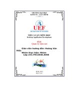 (Tiểu luận) tiểu luận môn học desktop application development đề tài quản lý tiệm net
