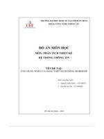 (Tiểu luận) đề tài ứng dụng web cửa hàng thiết bị di động mobishop
