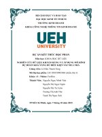 (Tiểu luận) nghiên cứu dữ liệu khách hàng và áp dụng mô hìnhdự đoán khả năng đủ điều kiện vay mua nhà