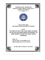 Tìm hiểu về cách thức hoạt động và mang lại lợi ích cho người dùng của droppii  so sánh droppii với đối thủ cạnh tranh shopbase