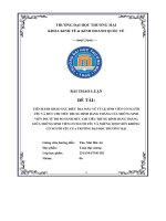 TIẾN HÀNH KHẢO SÁT, ĐIỀU TRA MẪU VỀ TỶ LỆ SINH VIÊN CÓ NGƯỜI YÊU VÀ MỨC CHI TIÊU TRUNG BÌNH HÀNG THÁNG CỦA NHỮNG SINH VIÊN ĐÓ TỪ ĐÓ SO SÁNH MỨC CHI TIÊU TRUNG BÌNH HÀNG THÁNG GIỮA NHỮNG SINH VIÊN CÓ NGƯỜI YÊU
