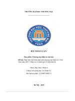 Đề bài phân tích tình hình phát triển thương mại điện tử ở việt nam năm 2021  nhận xét và đánh giá về tình hình đó