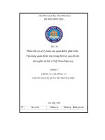 Phân tích cơ sở lý luận của quan điểm phát triển  vận dụng quan điểm này trong thời kỳ quá độ lên chủ nghĩa xã hội ở việt nam hiện nay