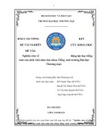 Nghiên cứu về động lực học tiếng Anh của sinh viên năm hai, khoa Tiếng Anh trường Đại học Thương mại