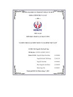 Tiểu luận môn học pháp luật đại cương“ly hôn theo luật hôn nhân và gia đình việt nam